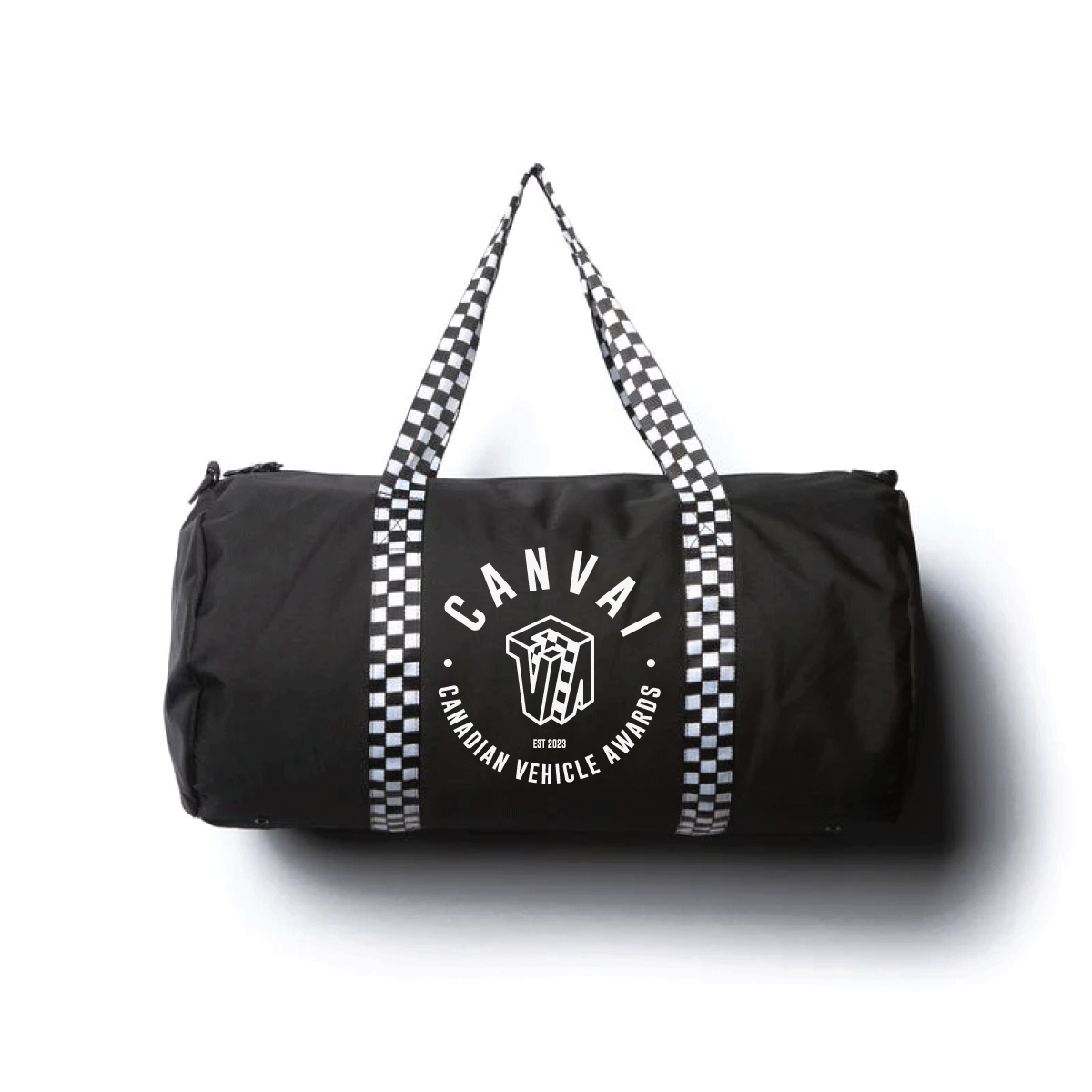 Duffle Bag Checker Canvai