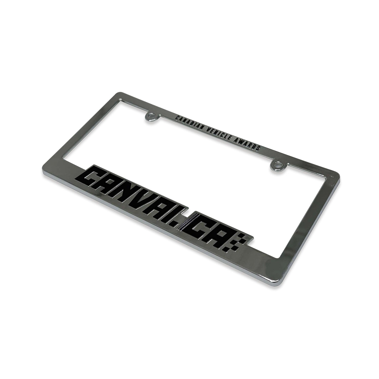 License Plate Frame CANVAI in Chrome ( MEMBER ONLY )