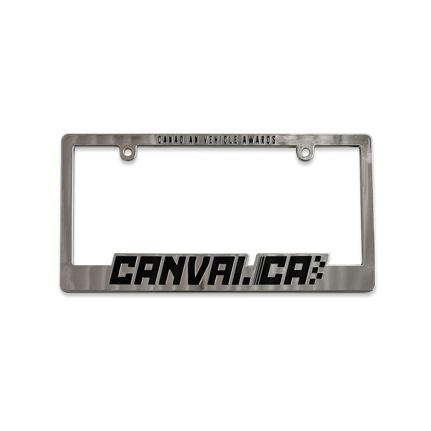 License Plate Frame CANVAI in Chrome ( MEMBER ONLY )