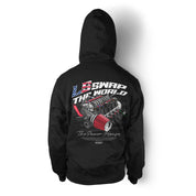 Unisex Hoodie "LS World" in Black