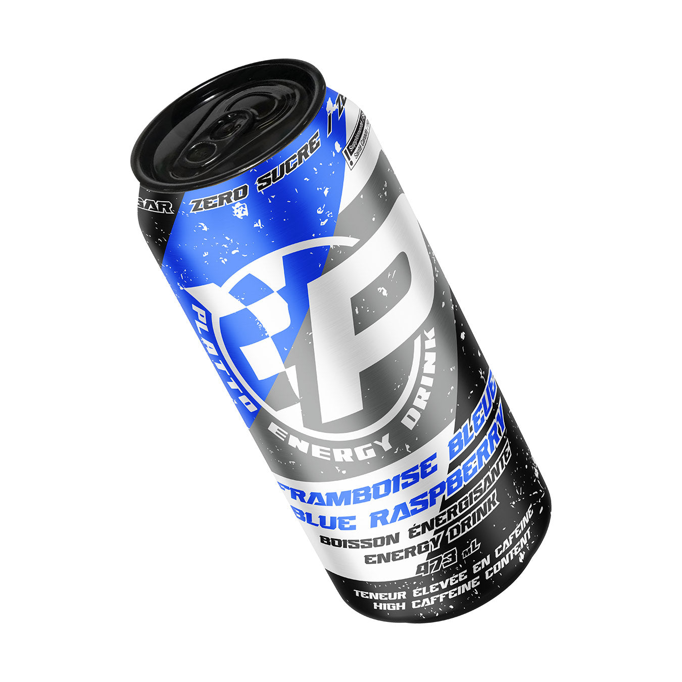 Platto Energy Drink - Framboise Bleu Zero Sucre ( 1x )