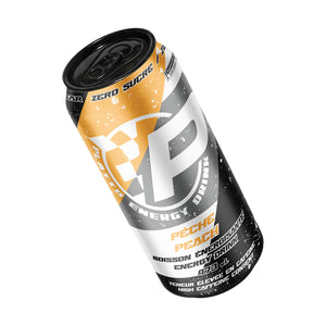 Platto Energy Drink - Pêche Zero Sucre ( 1x )