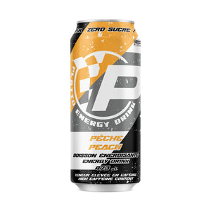 Platto Energy Drink - Pêche Zero Sucre ( 1x )