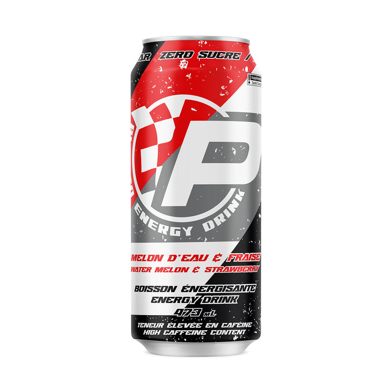 Platto Energy Drink - Melon d'eau & Fraise Zero Sucre ( 4x )