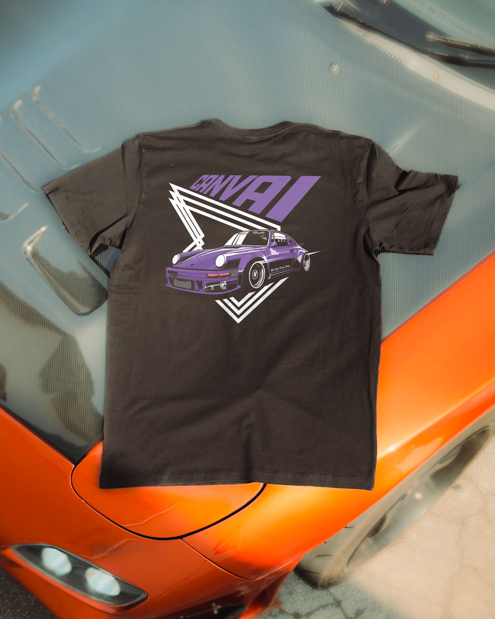 T-shirt "964" in Black