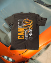 T-shirt "Coiled" in Black