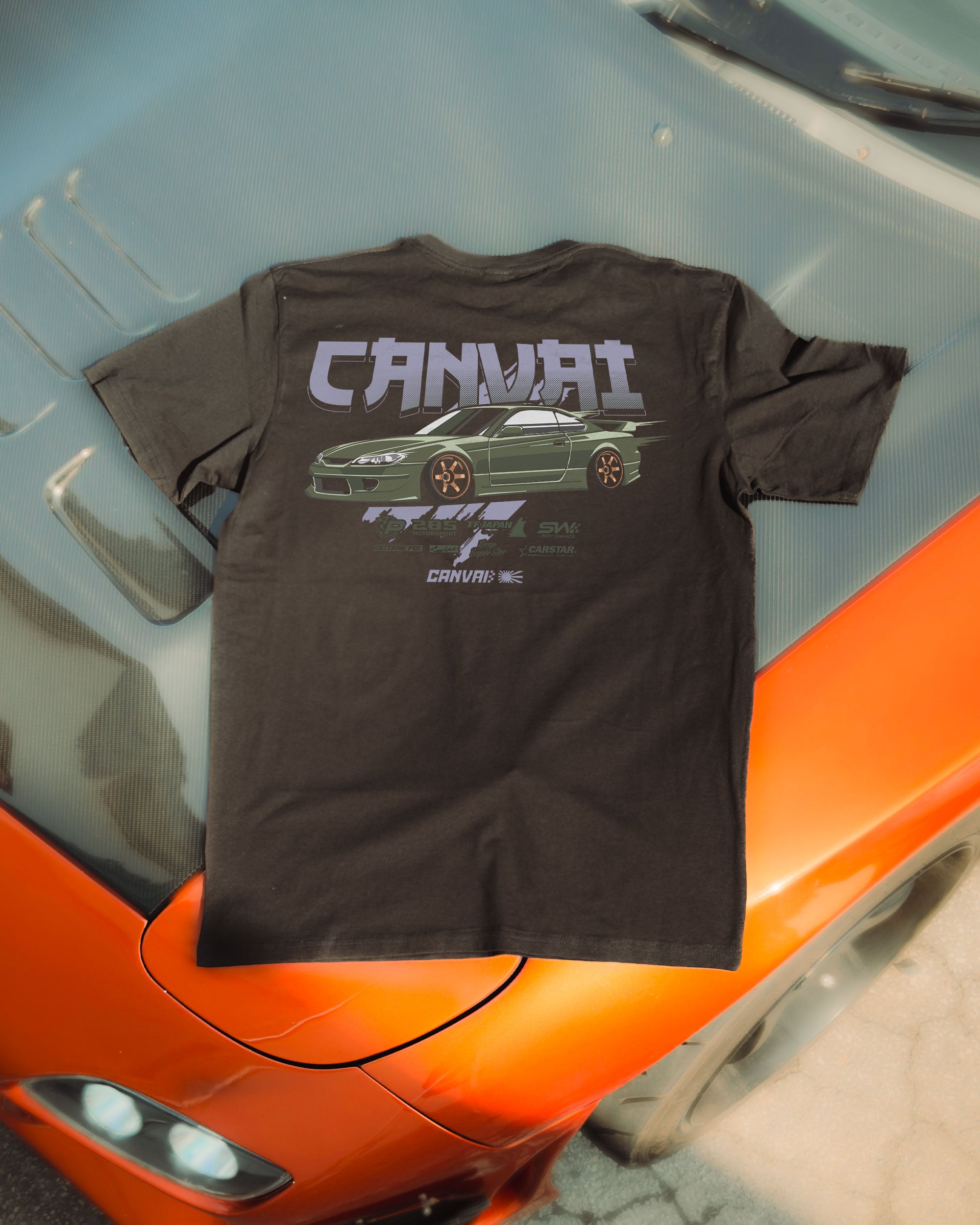 T-shirt "CVA06-S15" in Black