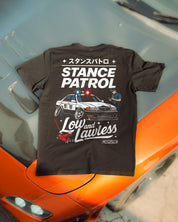 T-shirt "Stance Patrol" in Black