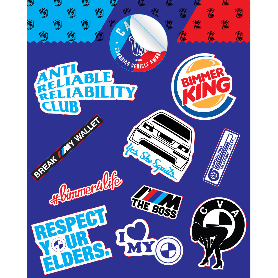 Sticker Gang Sheet - Euro