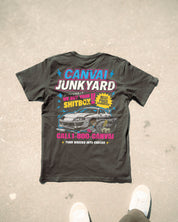 T-shirt "Junkyard" in Black
