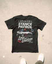 T-shirt "Stance Patrol" in Black