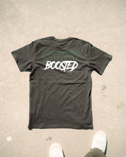 T-shirt "Stay Boosted" in Black