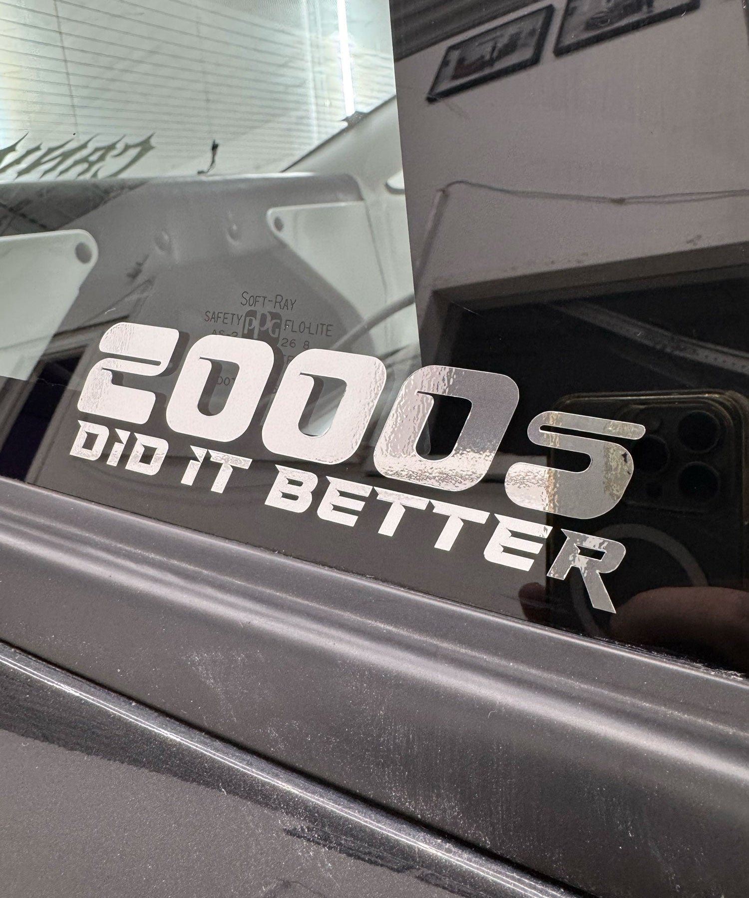 Decal "2000s Did It Better" Chrome - Canvai