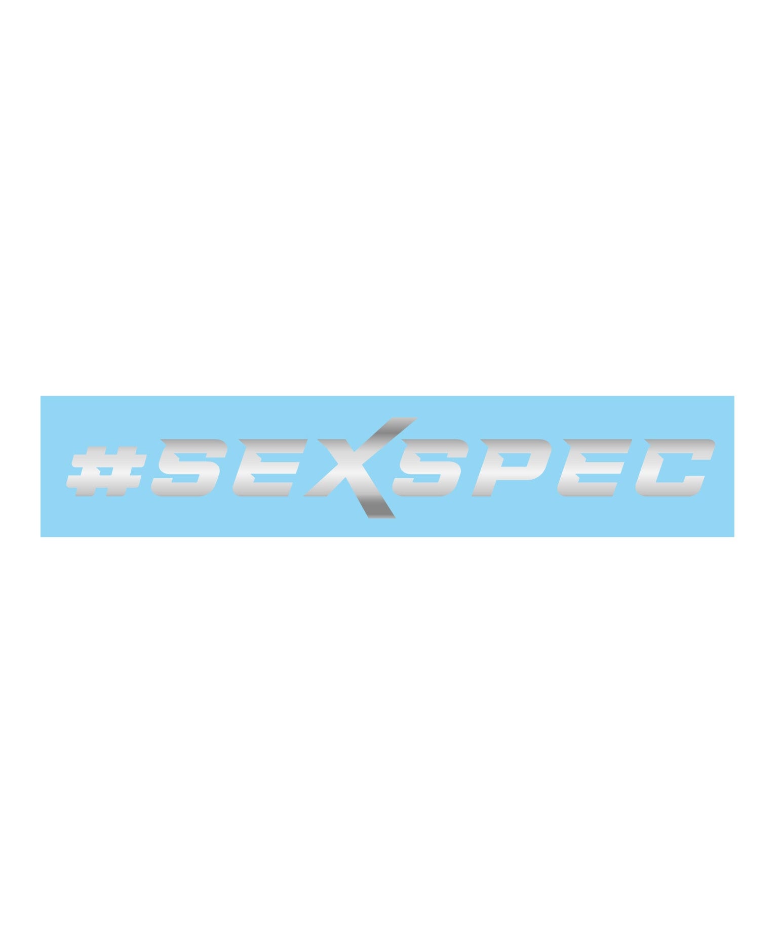 Decal "Sexspec" Chrome - Canvai