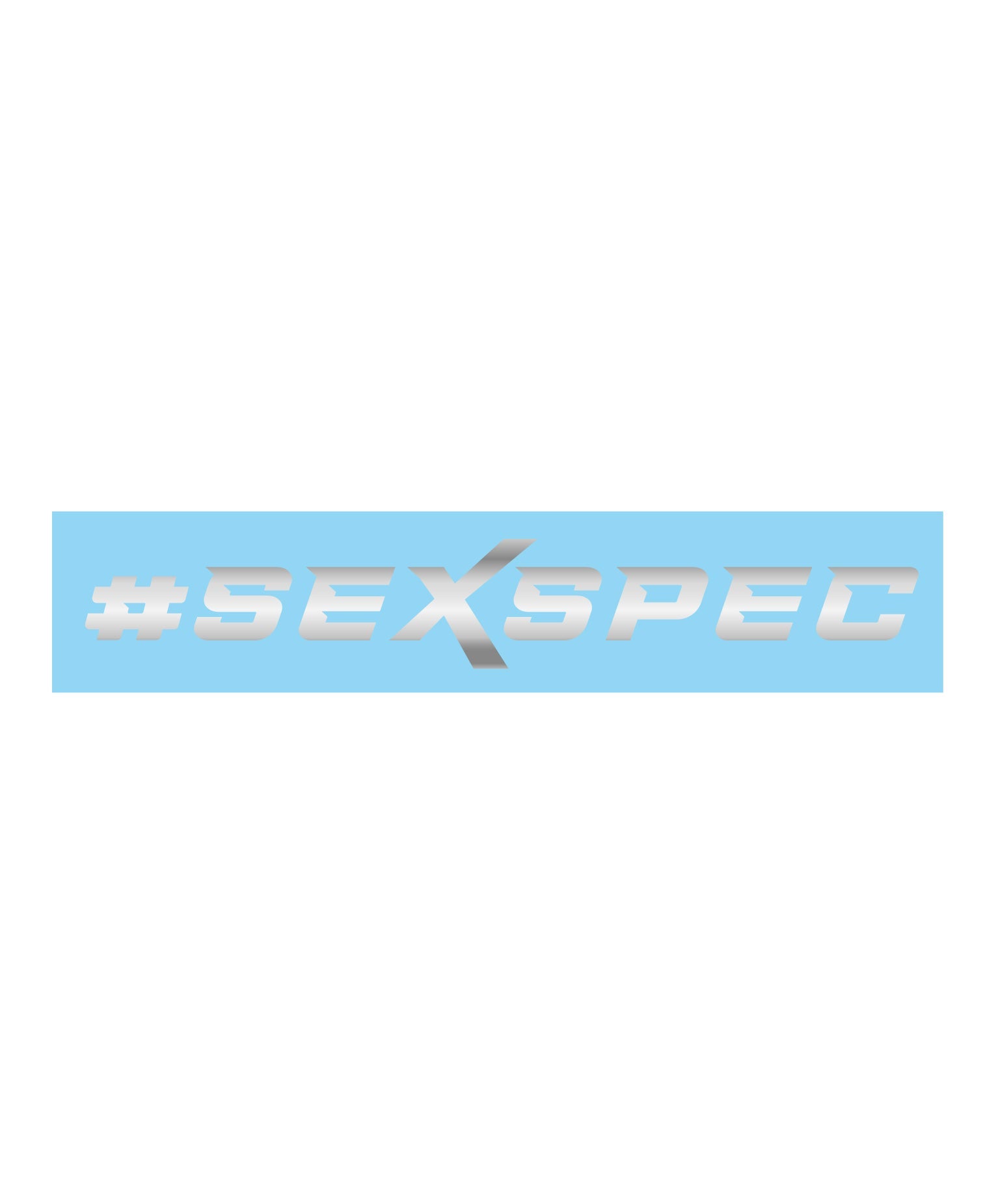 Decal "Sexspec" Chrome - Canvai