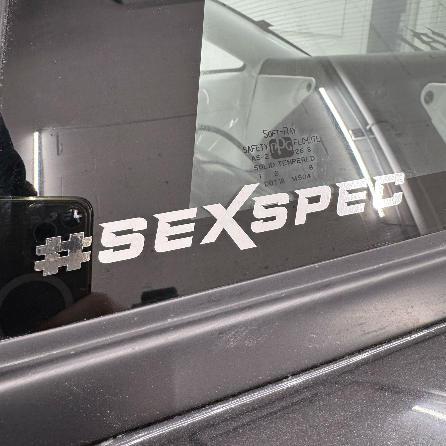 Decal "Sexspec" Chrome - Canvai