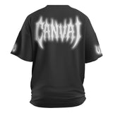 Drop Shoulder T-shirt "Canvai Core" REFLECTIVE in Black ( Members only )