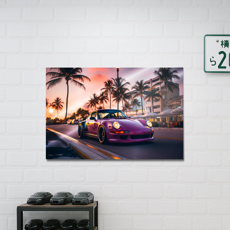 Metal Poster - Miami Dream