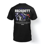 T-shirt "RB26" in Black