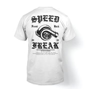 T-shirt "Speed Freak" in White
