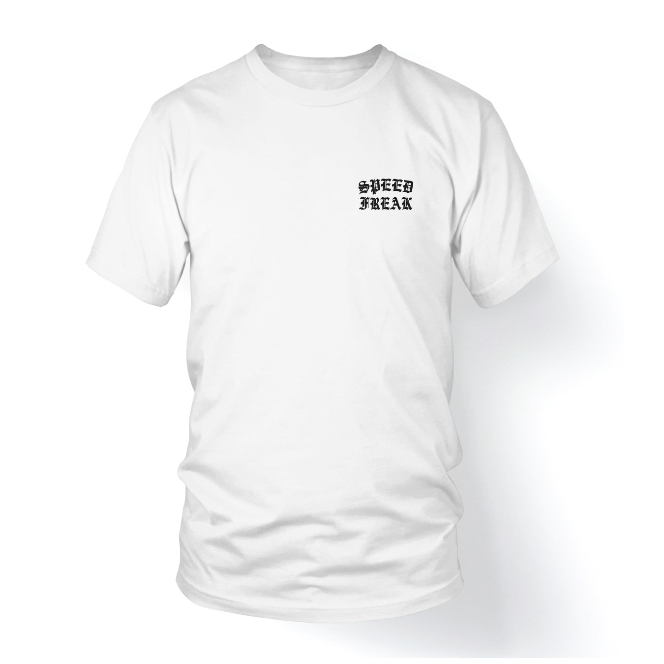 T-shirt "Speed Freak" in White