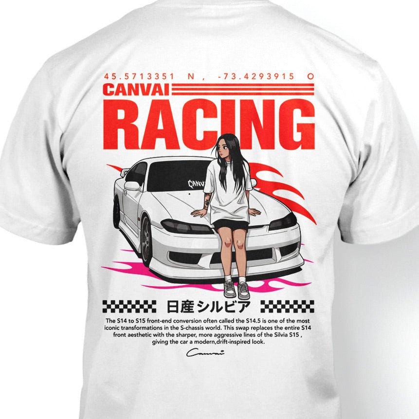 T-shirt "Alyson" in White - Canvai