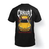 T-shirt "Championship Yellow" in Black