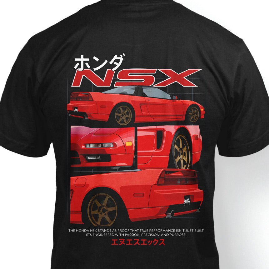 T-shirt "Domdub NSX" in Black - Canvai