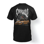 T-shirt "Golden ERA" in Black - Canvai