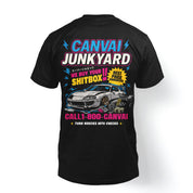 T-shirt "Junkyard" in Black - Canvai