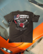 T-shirt "LS World" in Black - Canvai