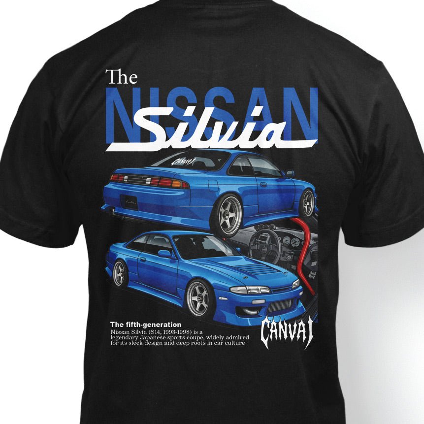 T-shirt "S14 Legacy" in Black - Canvai