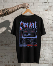 T-shirt "S14 Suzuka" in Black - Canvai