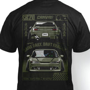 T-shirt "S15 Legend" in Black - Canvai