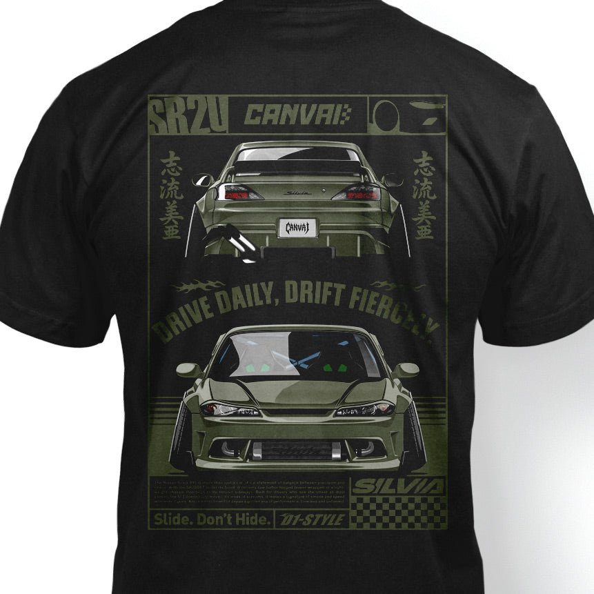 T-shirt "S15 Legend" in Black - Canvai