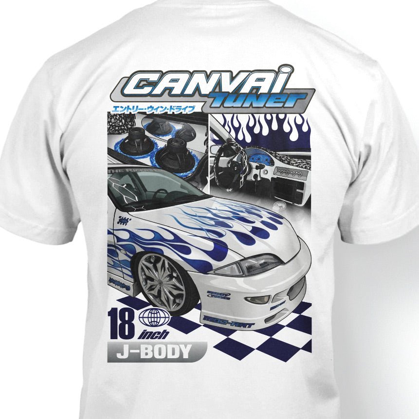 T-shirt "S2K Cavalier" in White - Canvai