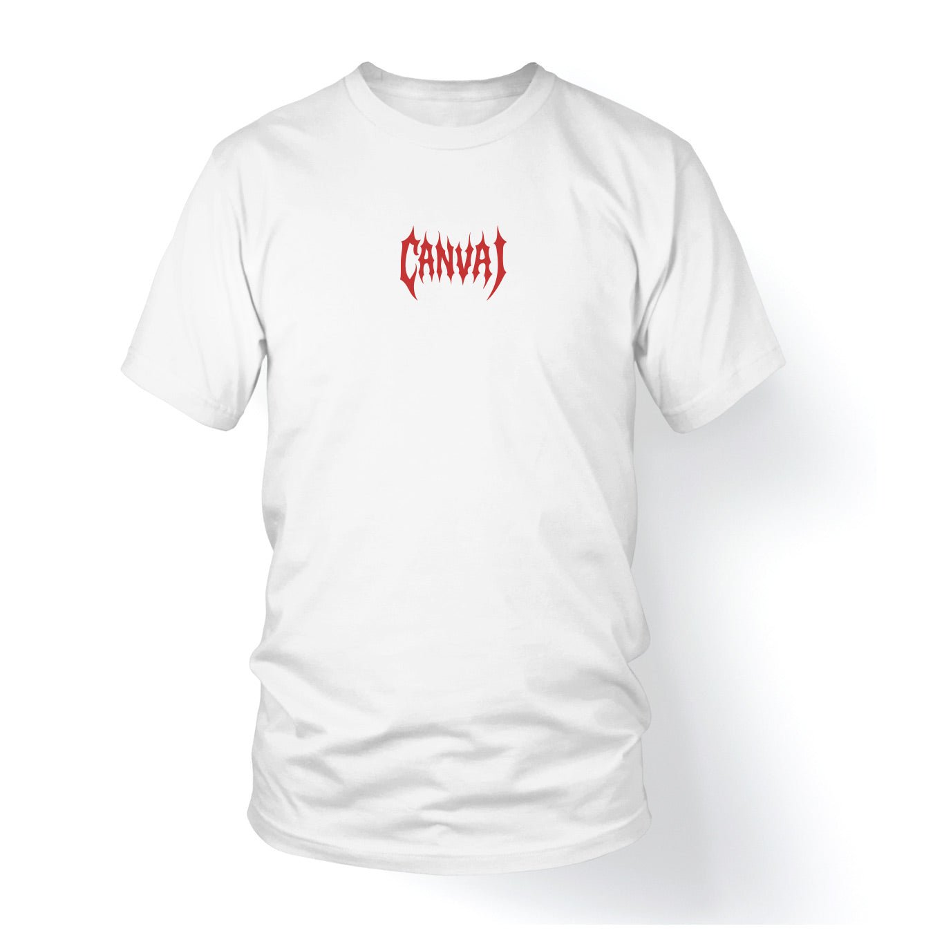 T-shirt "Slide Now" in White - Canvai