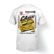 T-shirt "Touge" in White - Canvai