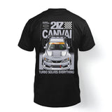 T-shirt "Turbo Solves Everything" in Black