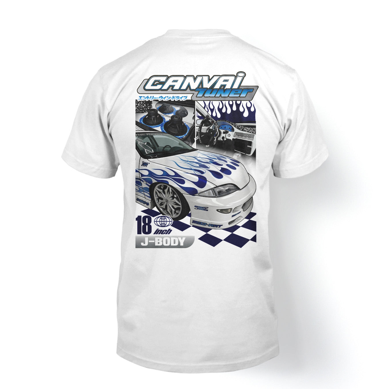 T-shirt "S2K Cavalier" in White