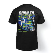 T-shirt "Born to Haul" in Black
