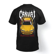 T-shirt "Championship Yellow" in Black