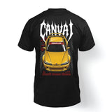 T-shirt "Championship Yellow" in Black