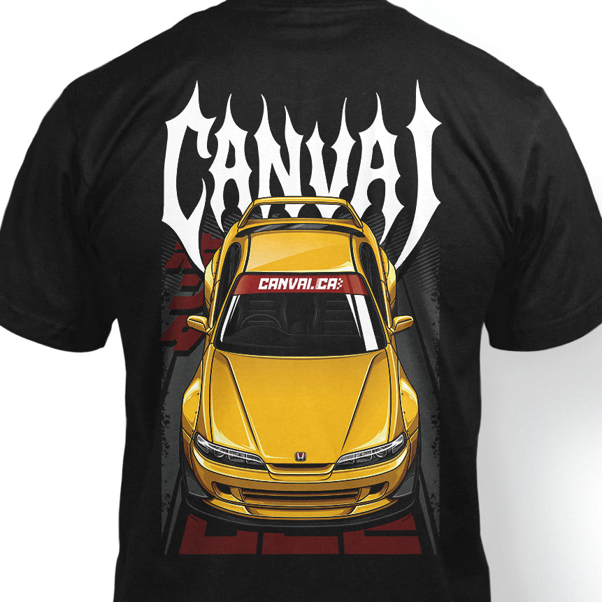 T-shirt "Championship Yellow" in Black