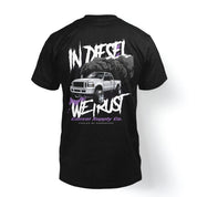 T-shirt "In Diesel We Trust" in Black