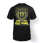 T-shirt "Think less" in Black