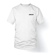 T-shirt "Less talk more racing" in White