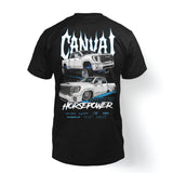T-shirt "United by Horsepower" in Black