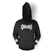 Unisex Hoodie "Canvai Core Reflective" in Black - Canvai