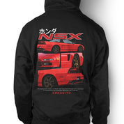 Unisex Hoodie "Domdub NSX" in Black - Canvai